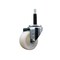 Service Caster 3'' SS Nylon Wheel Swivel 3/4'' Expanding Stem Caster SCC-SSEX20S314-NYS-34 - alternate 1